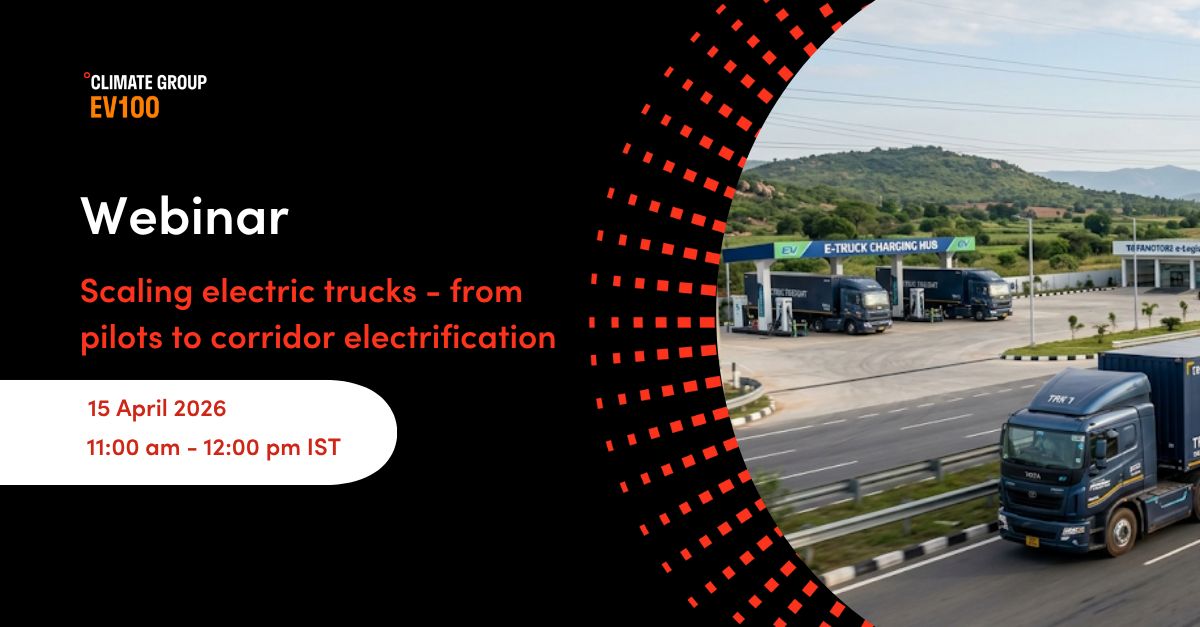 Scaling Electric Truck Adoption in India: From Pilots to Corridor Electrification